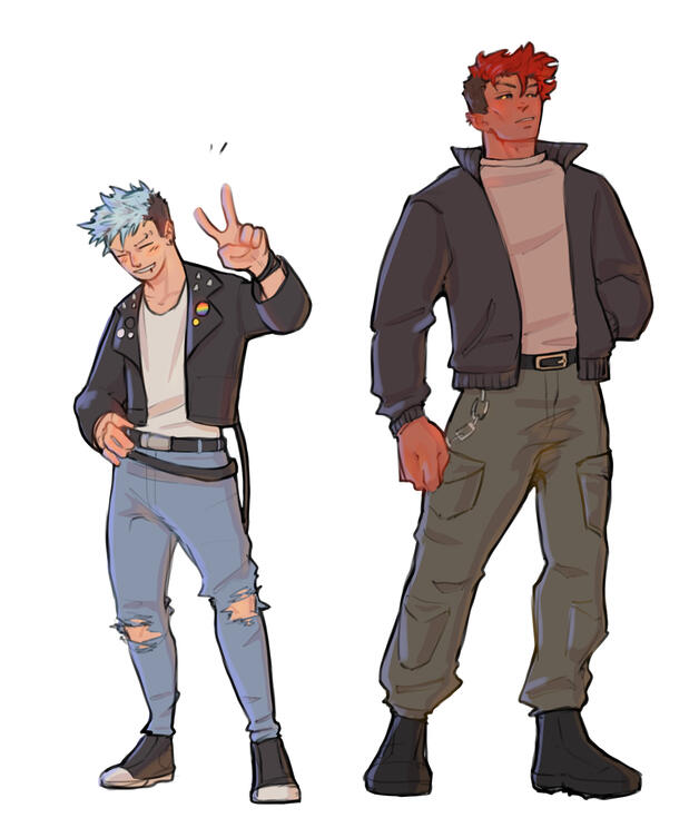 My OCs Milo &amp; Wynn